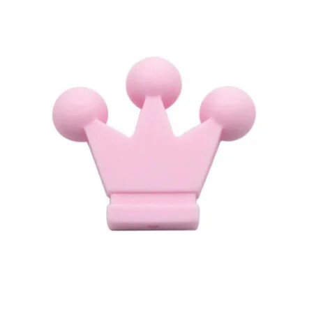 Krone - Motivperle - Babyrosa