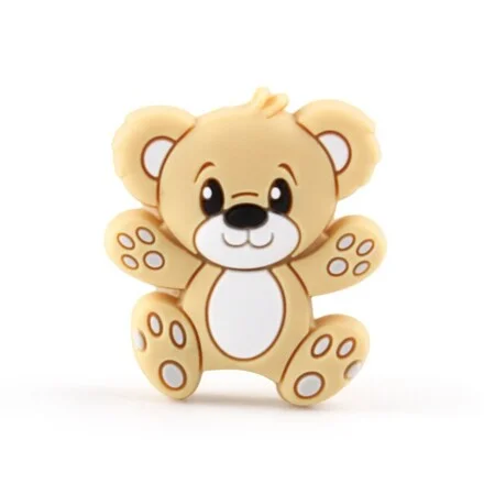 Bamse - Motivperle - Beige