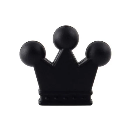 Krone - Motivperle - Sort